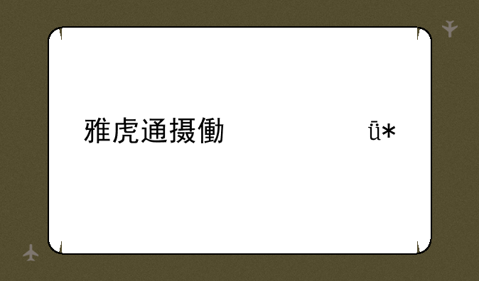 雅虎通摄像头驱动