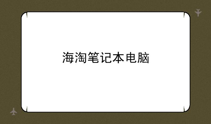 海淘笔记本电脑