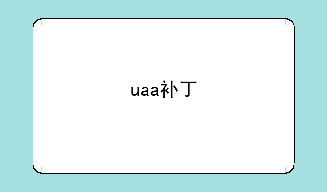 uaa补丁