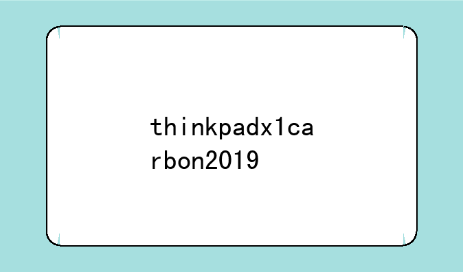 thinkpadx1carbon2019