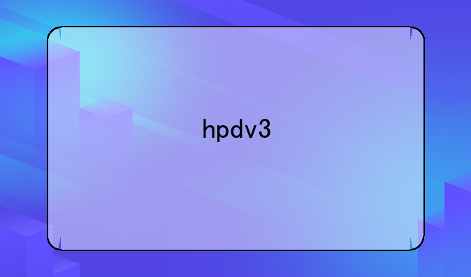 hpdv3